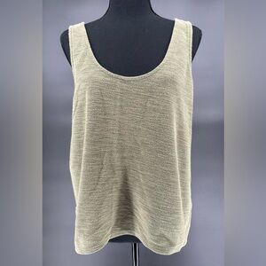 #73- Old Navy Women's Olive Green Tank Top Size L